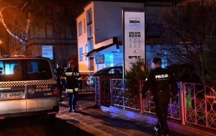 В Польше из-за пожара в квест-комнате погибли пять девочек