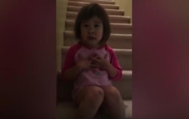 Видео 6-летней девочки, пытающейся помирить родителей, стало хитом