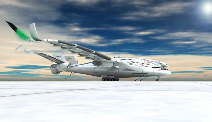 Концепт суперэкологичного самолета AWWA Sky Whale
