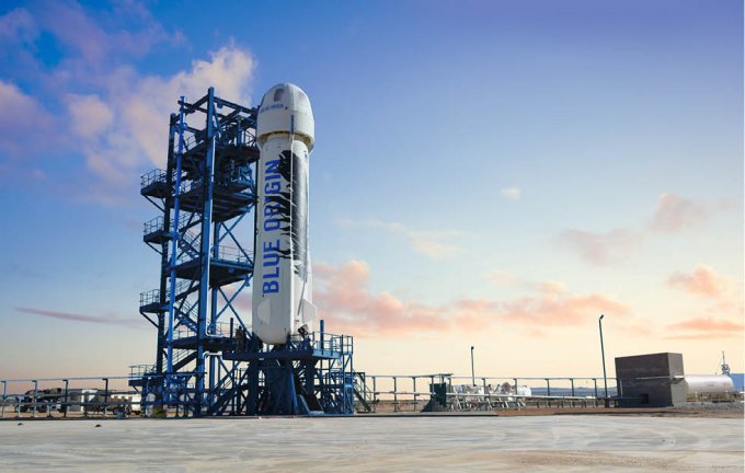 Успешный перезапуск ракеты Blue Origin