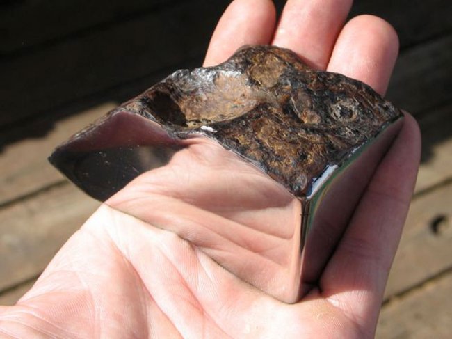 Удивительный образец Чинге-метеорита