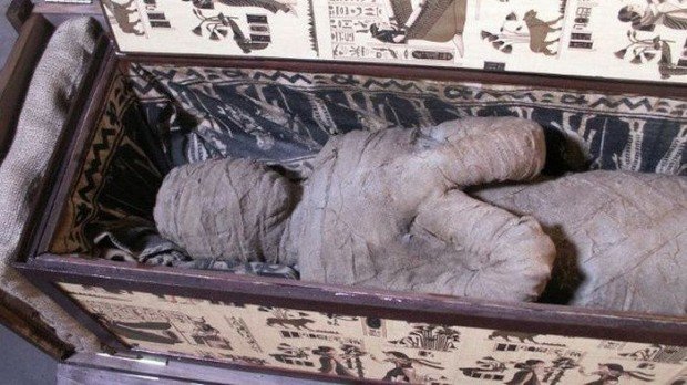 Немецкий мальчик нашел древнюю египетскую мумию на чердаке своей бабушки