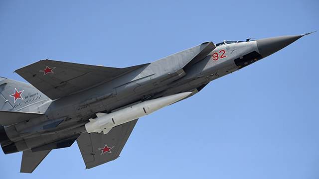 Самолет МиГ-31 разбился в Нижегородской области