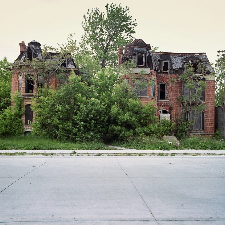 Заброшенные дома Детройта