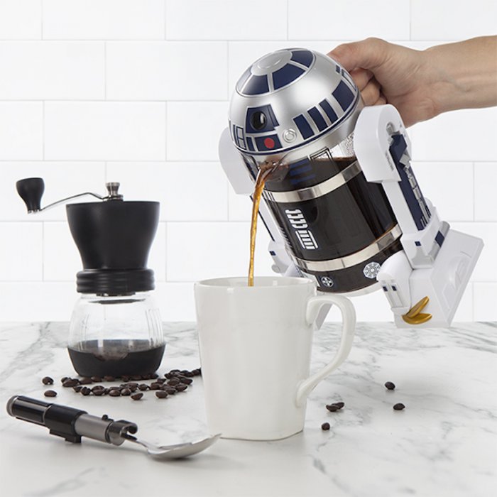 Кофейный френч-пресс в стиле R2-D2