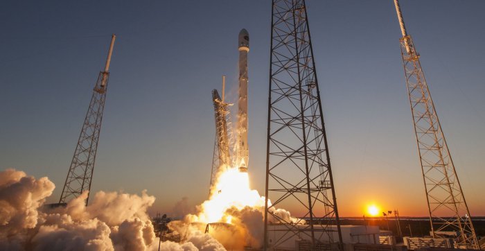 Прямая трансляция запуска ракеты Falcon 9