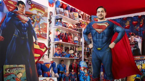 Самая большая в мире коллекция, посвящённая Супермену