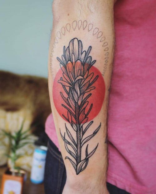 Татуировки от Эмили Кол, вдохновлённые природой