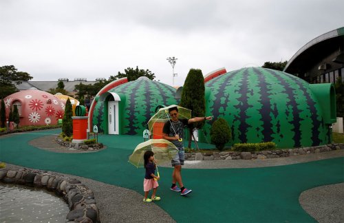 Устойчивые к землетрясениям купольные дома в Японии