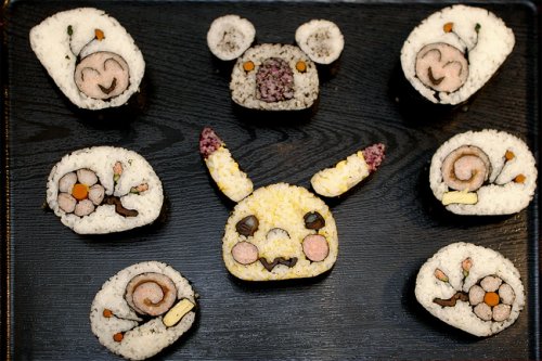 Изумительный дизайн суши, который привлечёт внимание любого ребёнка