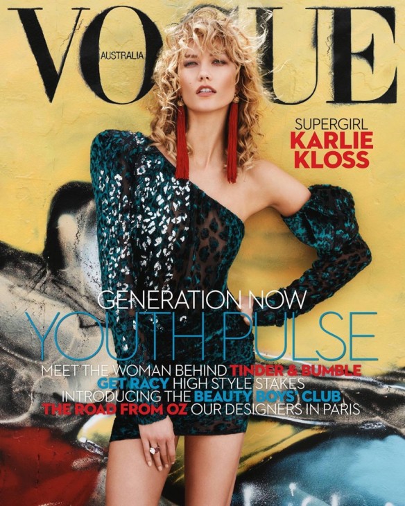Карли Клосс в Vogue Australia