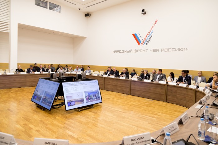 В Москве прошло заседание регионального штаба Народного фронта