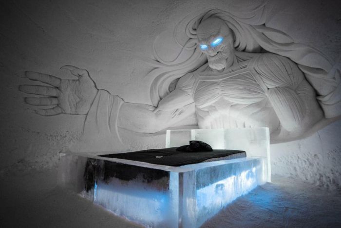 Ледяной отель для фанатов "Игры престолов", где можно окочуриться от холода и страха