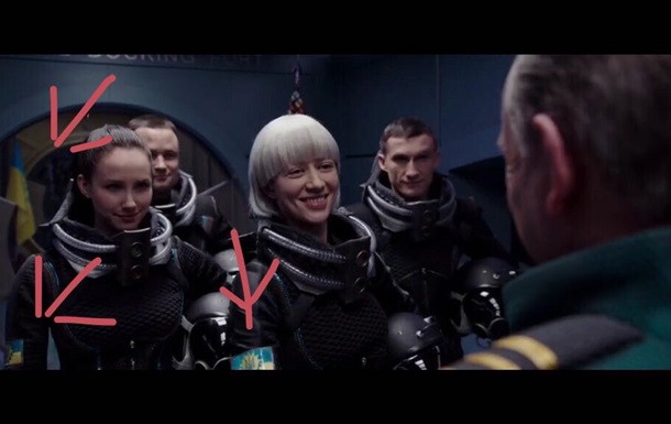 В фантастической ленте Бессона показали "украинских" астронавтов