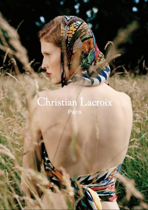 Рекламная кампания Christian Lacroix