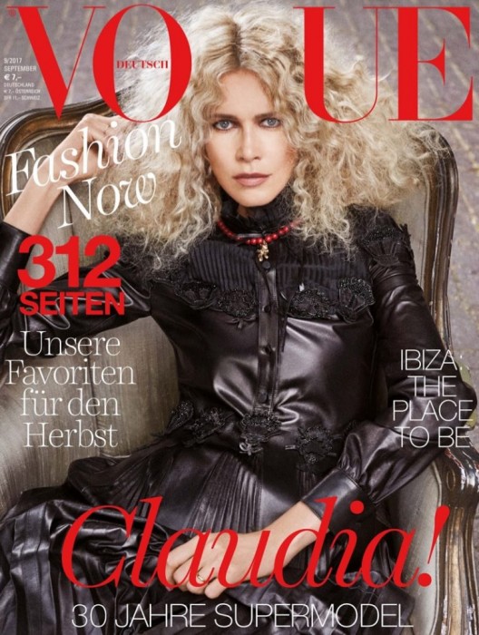 Клаудиа Шиффер в Vogue Germany