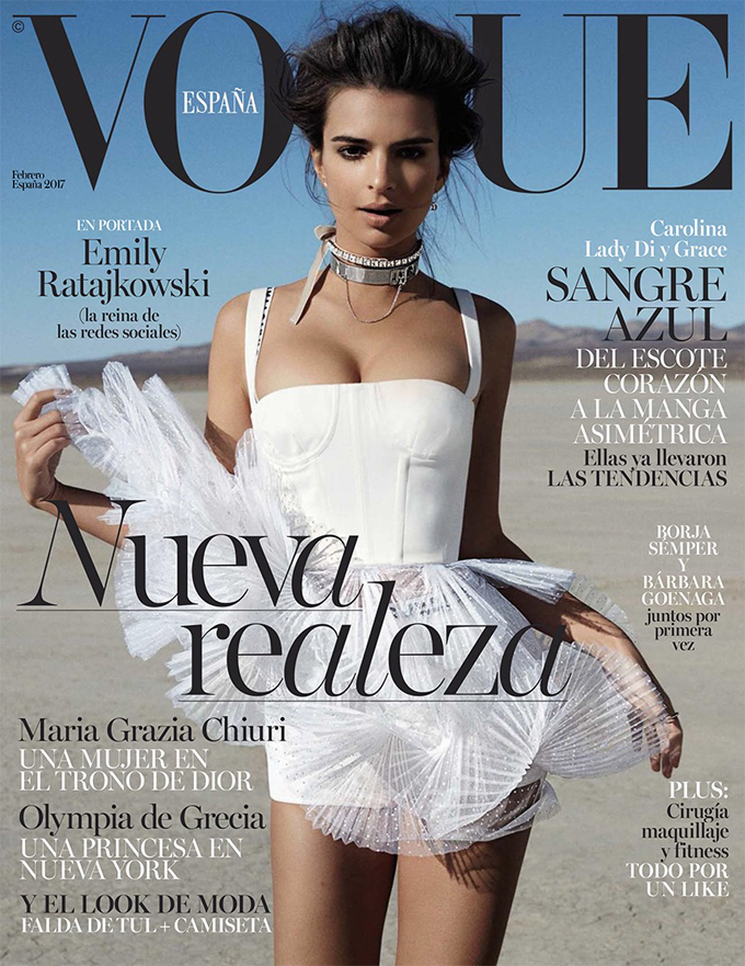 Эмили Ратаковски в Vogue Spain