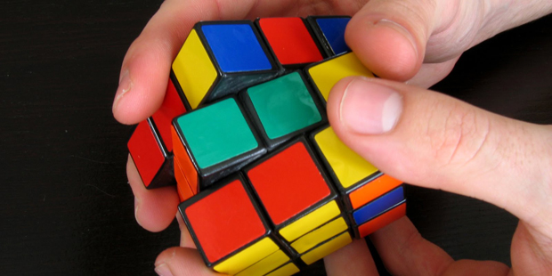Собрать кубик Рубика за 20 движений