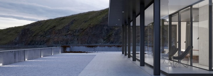 Минималистичный дом в Норвегии от KDVA architects