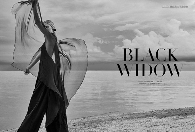 История "Black Widow" в Two-Sided Magazine