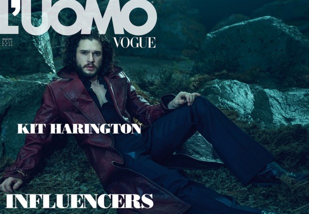 Кит Хартингтон в L’Uomo Vogue