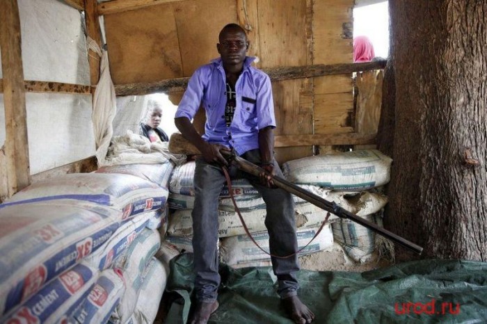Стреляющие палки африканских борцов с ИГИЛ