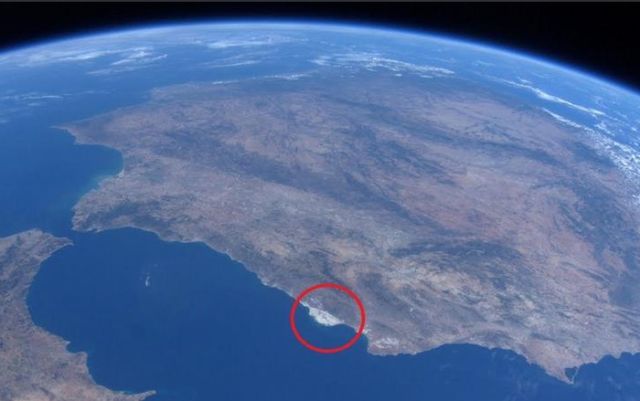 Тепличный регион в Испании, который видно даже из космоса