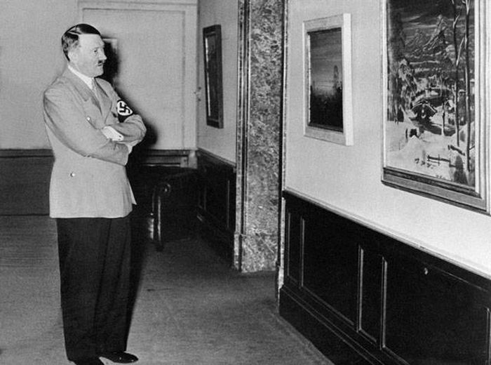 Картины несостоявшегося художника Адольфа Гитлера