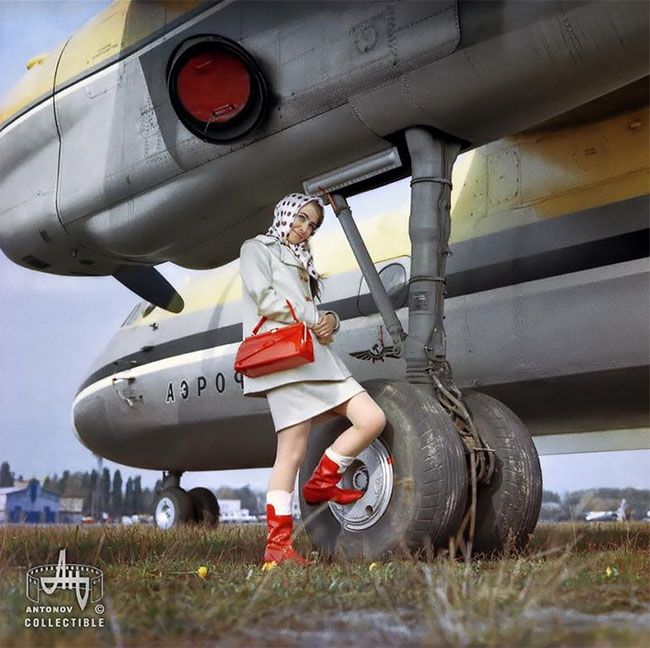 Советская реклама самолетов "Антонов" для западных покупателей