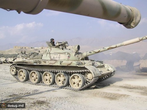 Танк Т-62 афганской армии