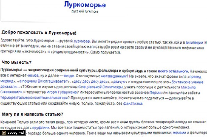 «Луркоморье» удалило статьи о наркотиках после внесения в черный список