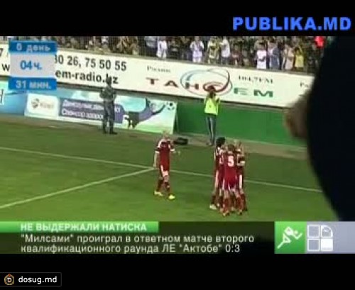 "Милсами" крупно проиграл казахскому "Актобе" 0:3