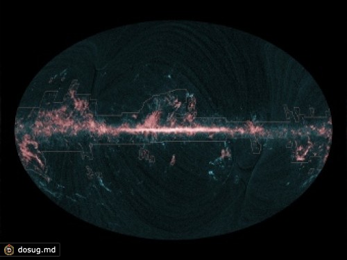 "Планк" составил карту угарного газа в Галактике