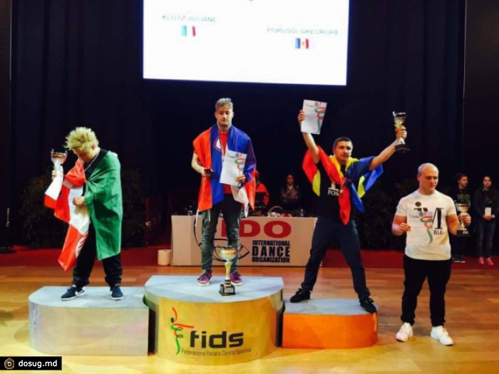 Молдавские танцоры выиграли бронзу на соревнованиях в Италии