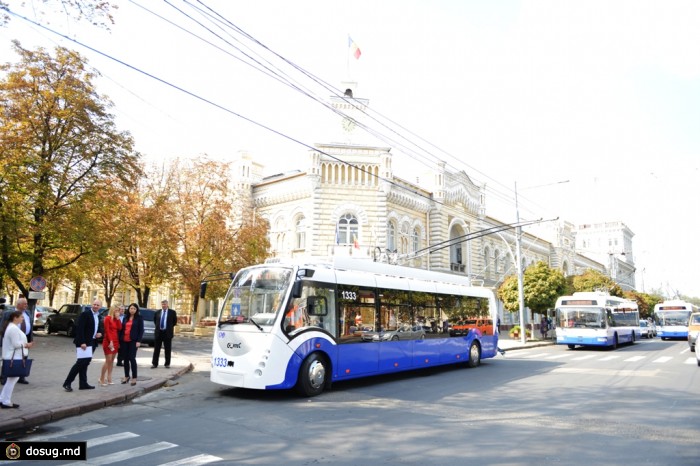 Вскоре кишинёвские троллейбусы будут оборудованы свободной сетью Wi-fi