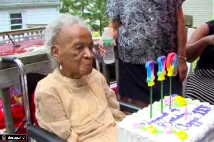 110-летняя американка назвала секретом долголетия пиво и виски