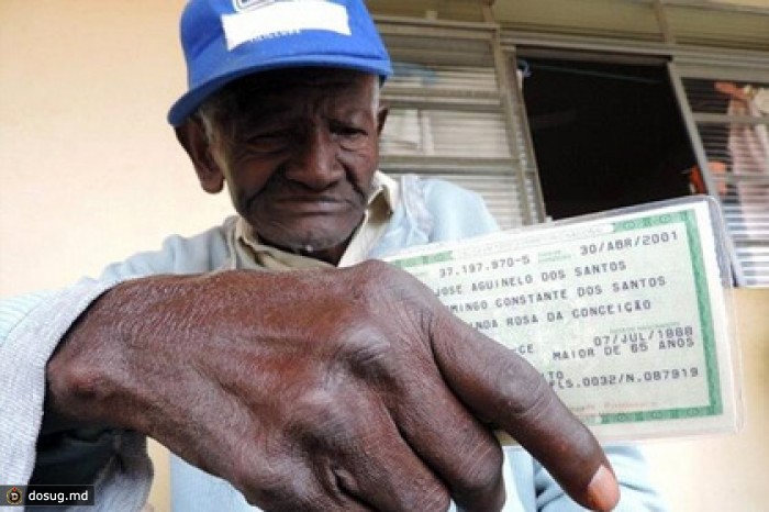 126-летний холостяк из Бразилии поделился секретом долголетия