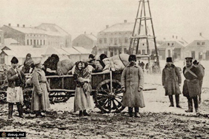 1914. Переодетые в женщин и беженцев германские солдаты убили 17 казаков