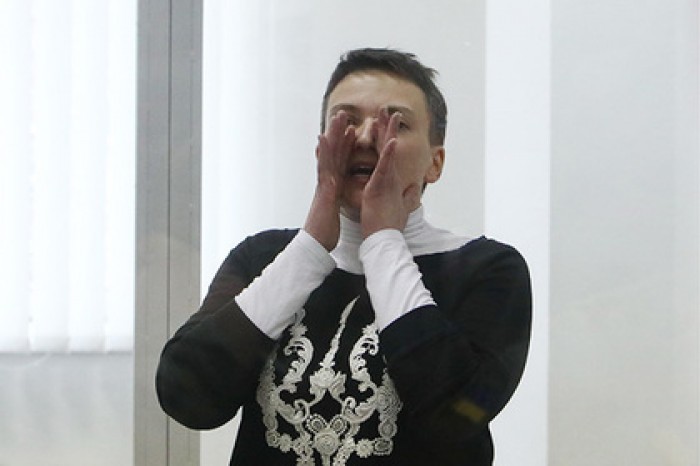 Савченко обратилась к украинцам из СИЗО