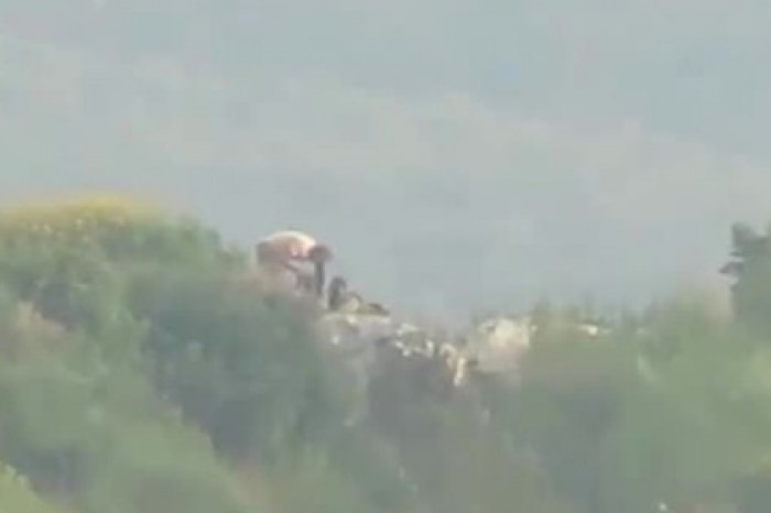 Дуэль войск Асада с оппозицией на ракетных комплексах попала на видео