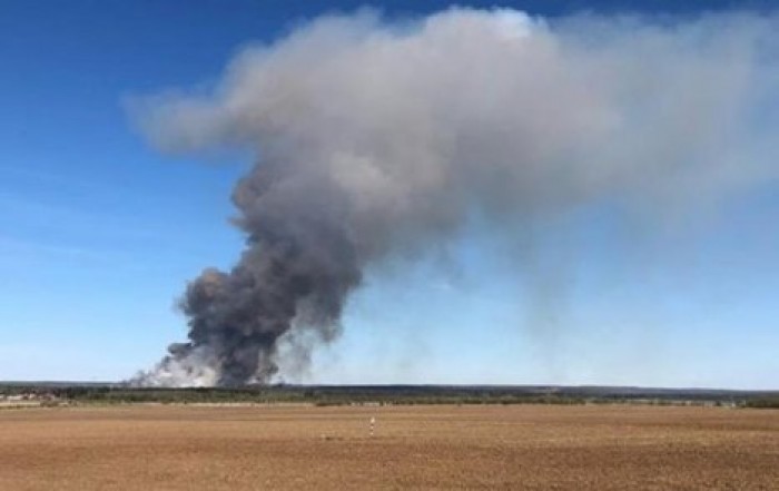 В России из-за взрывов снарядов перекрыта федеральная трасса
