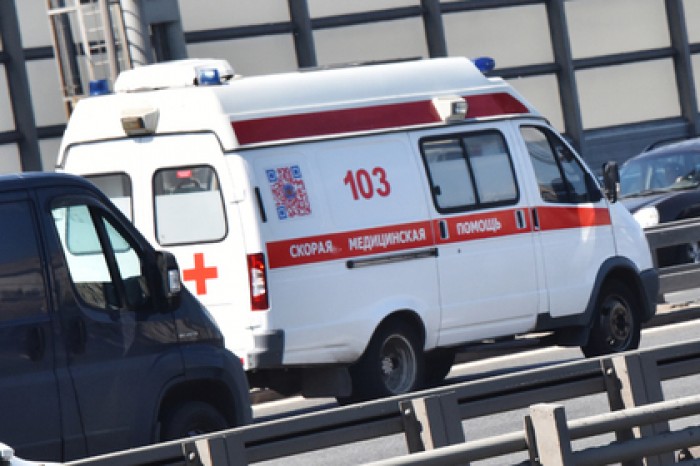 На аргентинских болельщиков в Москве упал голый человек