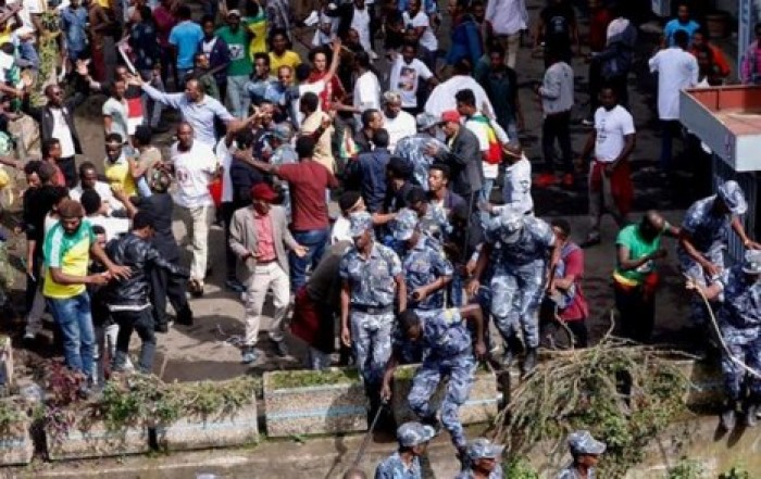 На митинге в Эфиопии прогремел взрыв: ранены более 80 человек