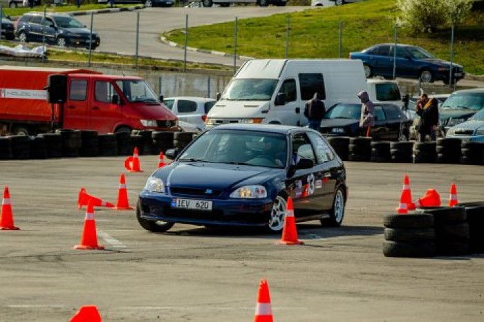 В столице пройдет второй этап чемпионата Молдовы по автослалому