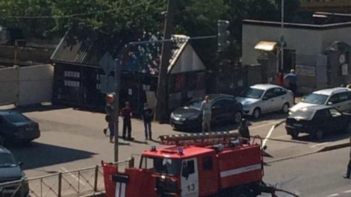 Десять баллонов с пропаном взорвались в Петербурге