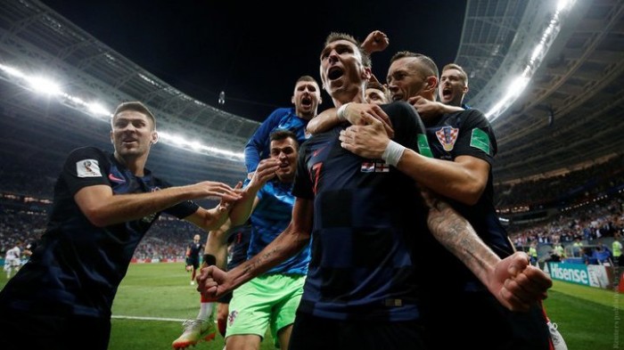 Хорватия впервые вышла в финал чемпионата мира по футболу