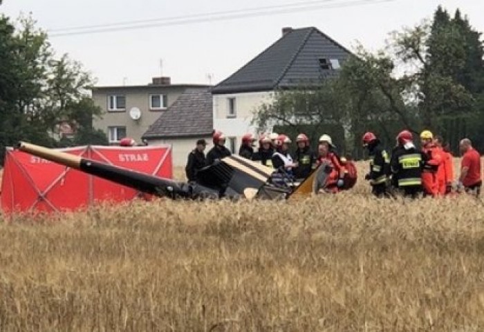 В Польше упал вертолет: погибли два человека