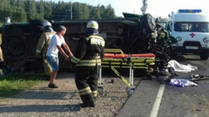 Родственники погибших в аварии под Калугой выехали в Россию