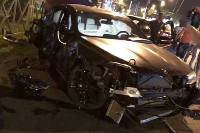 Смолов попал в аварию