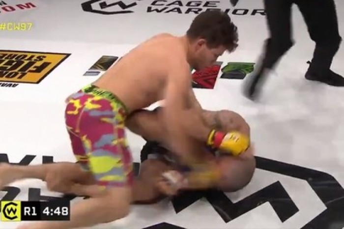 Боец MMA забил соперника по-обезьяньи за считанные секунды